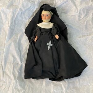 1940’s Vintage Composition and Celluloid Catholic Nun Doll